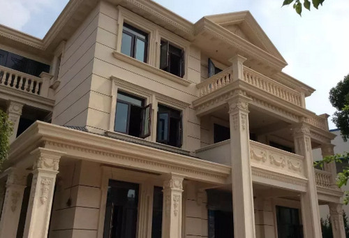 別墅外墻的真石漆用什么顏色好